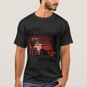 Svart Kroppsflagga Dubbel T Shirt