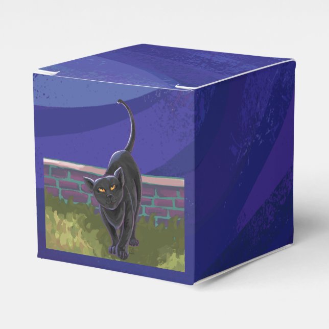 Svart kundpresenter och tillbehör presentaskar (Framsidan Sidan)