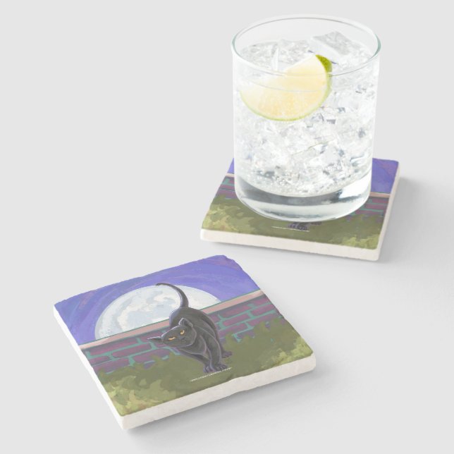 Svart kundpresenter och tillbehör stenunderlägg (Sidan)