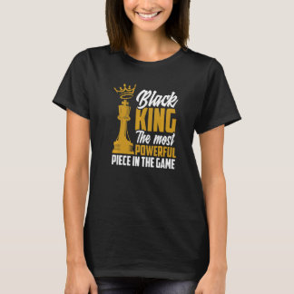 Svart Kung är det mäktigaste Biet i spelet Afro am T Shirt
