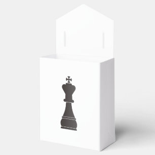 Svart kungschackbiet presentaskar