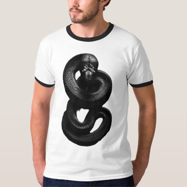 Svart kurva t shirt (Framsida)