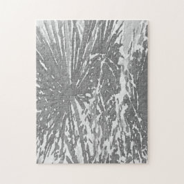 Svårt kust, Svarta Träd-puzzen Handflatan Pussel