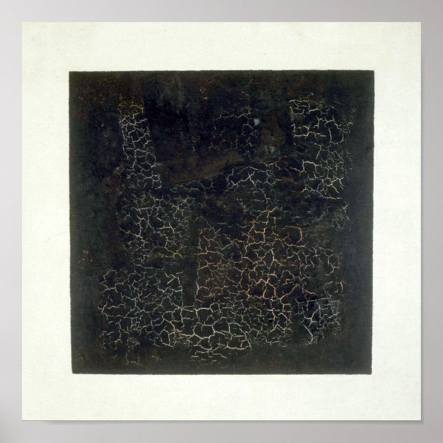 Svart kvadrat poster (Framsidan)