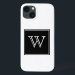 Svart kvadratmonogram<br><div class="desc">Lägg till initialer eller annan text för att anpassa den här enkla och moderna kvadratmonogramtexten Fodral-Mate Barely Där Samsung Galaxy Note 4 Fodral i svartvitt. Det här trendiget och chic fodral skulle ge en perfekt och är underbart för att skydda din mobil.</div>