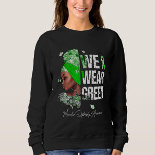Svart kvinnor Vi Bära Grönt Muskuloskeletala syste T Shirt
