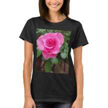 Svart Kvinnors T-Shirt