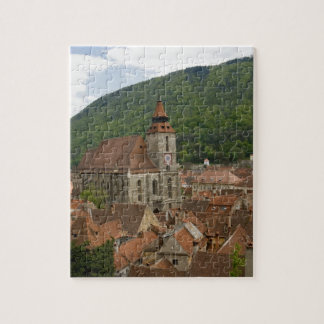 Svart kyrka (Biserica Neagra) Brasov, rumänien Pussel