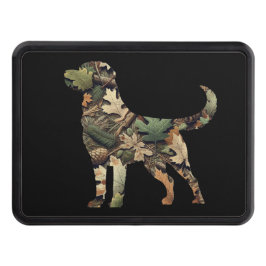 Svart lab Hitch Cover, Camo Hitch Cover Dragkroksskydd