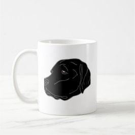 Svart lab Hund Mamma Mugg