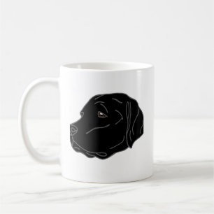 Svart lab Hund Mamma Mugg