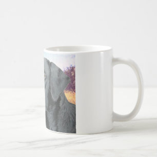 Svart lab kaffemugg