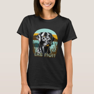 Svart Lab   Labb Mamma Hund Älskare T Shirt