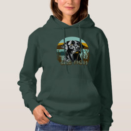 Svart Lab | Labb Mamma Hundälskare T Shirt
