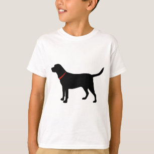 svart lab Labrador Retriever Tee Shirt
