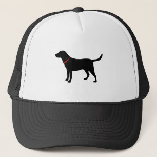 svart lab Labrador Retriever Truckerkeps