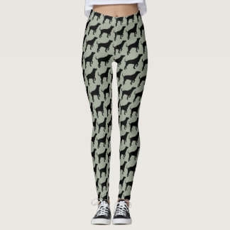 Svart lab leggings