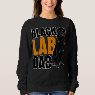Svart lab Pappa Hund Animal Pet Pappa Black Labrad T Shirt