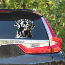 Svart lab | Styrelsen: Lab Klistermärken