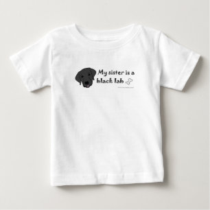 svart lab t shirt