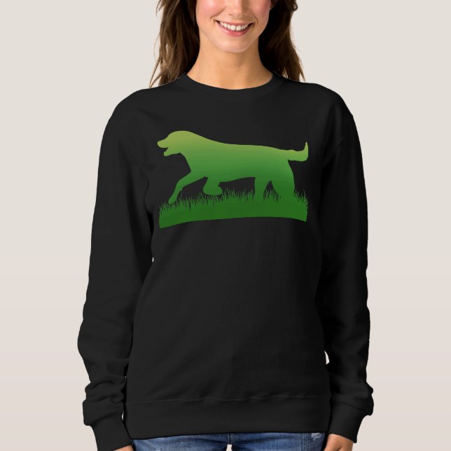 Svart lab utskrift för Labrador Retriever T Shirt (Framsida)