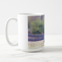 Svart lab valpanseende kaffemugg