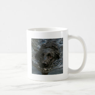 Svart Labrador för anpassade Retriever Kaffemugg