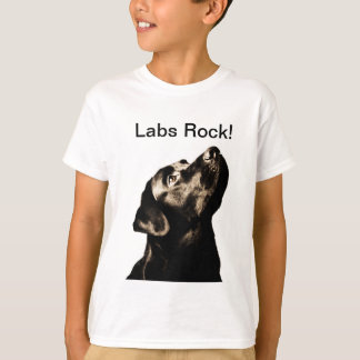 Svart Labrador för fantastisk Retriever T-shirt