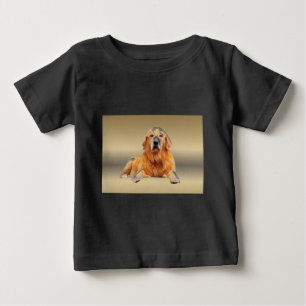 Svart Labrador Hund Vattenfärg Konst Målning Tee