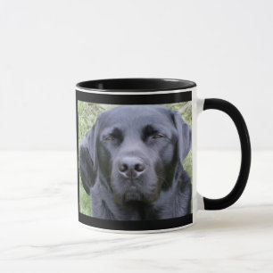 Svart Labrador Retriever Mugg