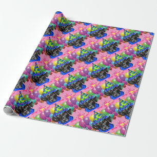 Svart Labrador Retriever Presentpapper