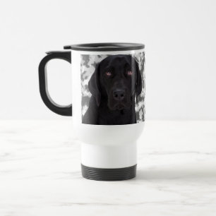 Svart Labrador Retriever Resemugg