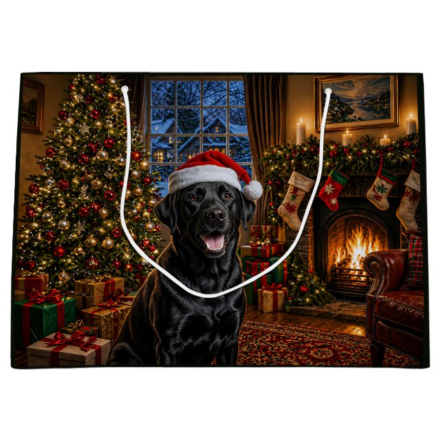 Svart Labrador Retriever Semester  (Framsidan)