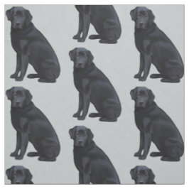 Svart Labrador Retriever Tyg