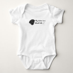 svart labrador t shirt