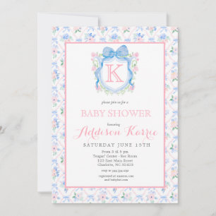 Svart Labrador-valp Baby Shower-inbjudan Inbjudningar