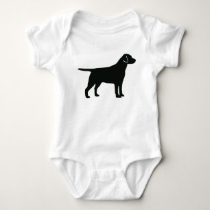 Svart Labradorshund T Shirt