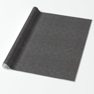 Svart läder presentpapper