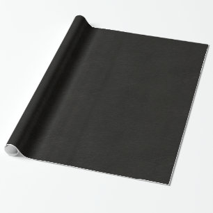 Svart läder presentpapper