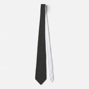 Svart läderlookTie Slips