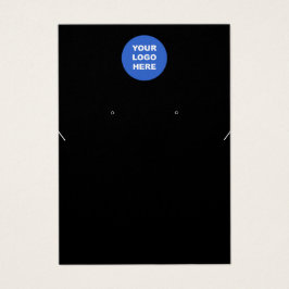 Svart Lägg till Visning för  för avläsning av häft Visitkort