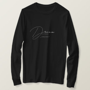 Svart Långärmad T Shirt