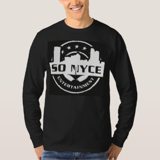 Svart långärmadskjorta t-shirt