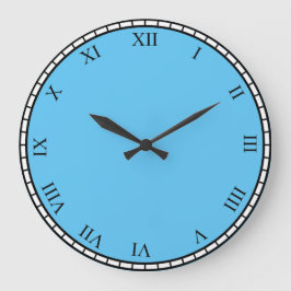 Svart latromerskt nummer, Ansikte och trimningslås Stor Klocka