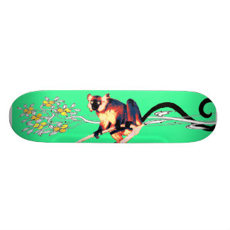 svart lemurboard för smaragd skateboard bräda 21,5 cm