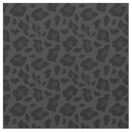 Svart leopard, mönster tyg