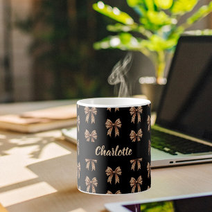 Svart leopardböna namn kaffemugg
