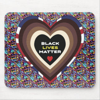 Svart lever Matter Mouse Pad Musmatta