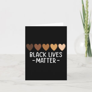 Svart lever Problem Heart Shirt - Melanin African Kort
