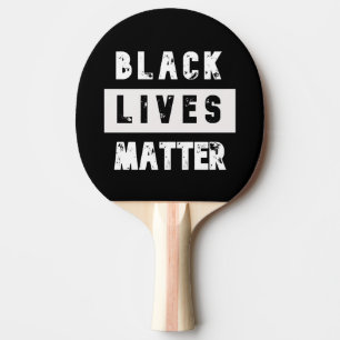Svart lever som matchar Ping Pong Paddle Pingisracket